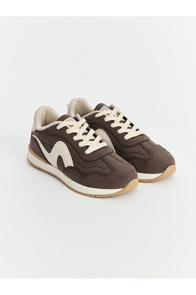 LC Waikiki Lcw Steps Brown Suede Look Boys' Sports Shoes