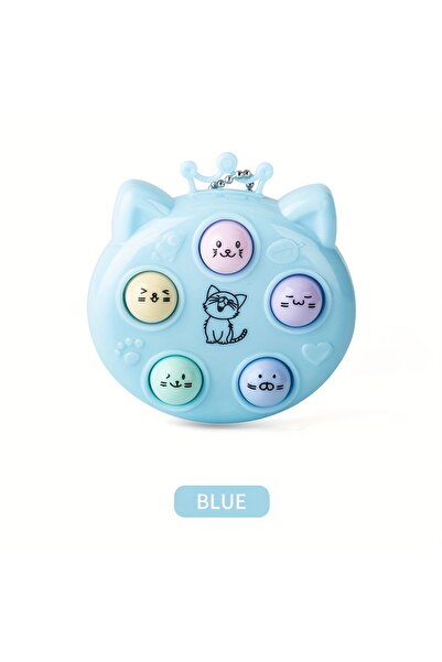 Choice blue NEW Kawaii Fidget Toys Keychain Simple Dimple Fidget Board Portab...