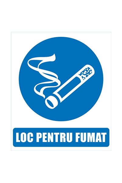 OEM Πινακίδα Χώρου Καπνίσματος  "Sun Prints ", PVC, ορθογώνια, 16 x 19 εκ.