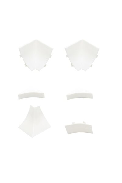 OEM PVC PP23 white riser profile accessory set