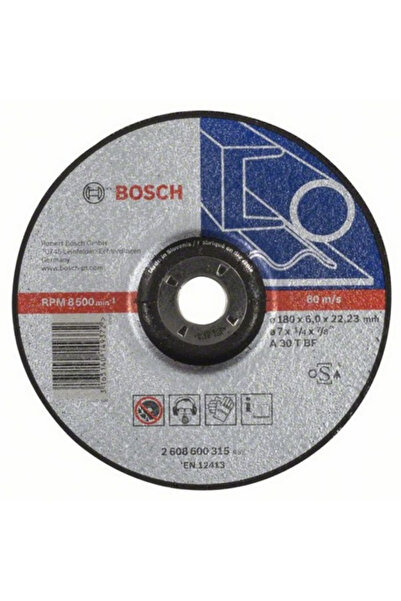 OEM Roughing disc with clearance, Bosch Expert for Metal, 180 x 22.23 x 6 mm