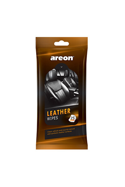 OEM Servetele umede auto, Areon, pentru suprafete piele, set 25 bucati