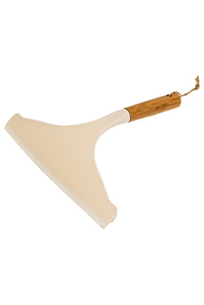OEM Racleta geamuri, Ella Home, 23 x 23 cm, polipropilena + lemn