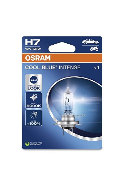 OEM Car headlight bulb, Osram H7 Cool Blue Intense, 55 W, 12 V