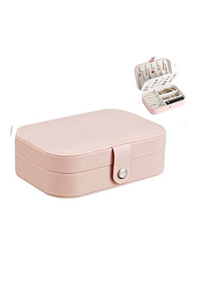 Arabest Small Jewelry Box for Women,Portable Travel Organizer with Mirror,Ear...