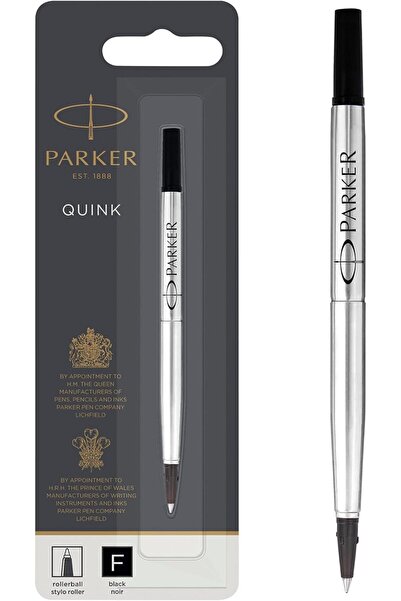Parker قلم باركر رولربول براس ناعم، لون اسود