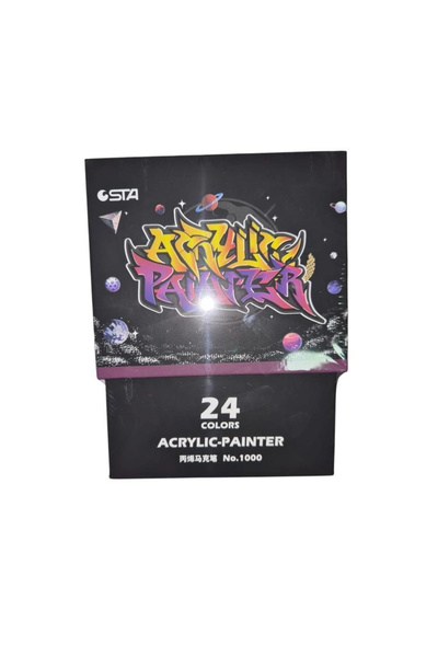 Nova Color STA 100024 24 'LÜ AKRİLİK MARKER SET