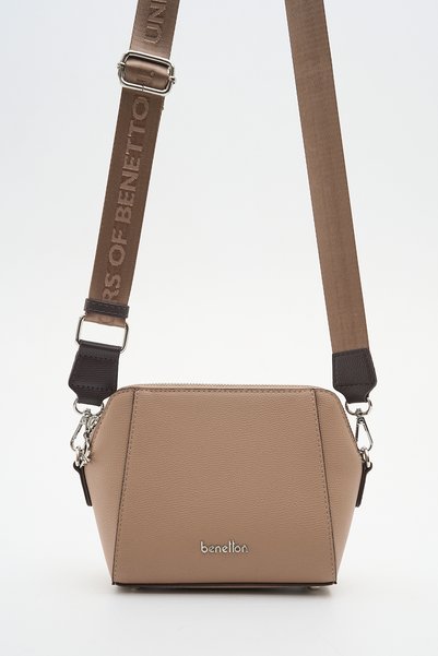 United Colors of Benetton Benetton Women's Crossbody Bag Mink-Brown Bnt1948