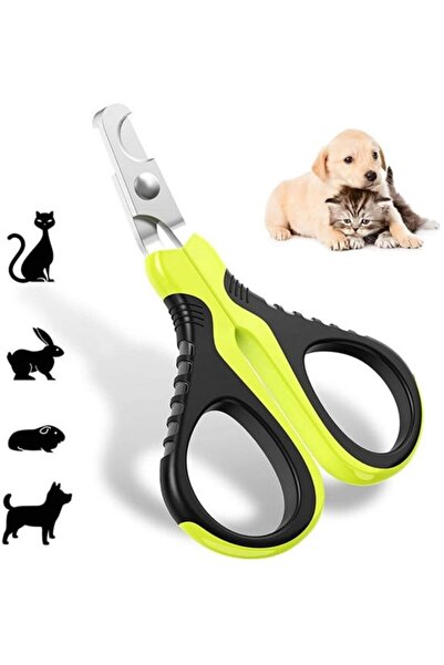 Generic Brand Nail clippers, green, safety guard.