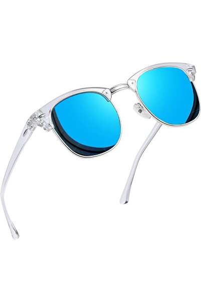 GENERAL Foldable Rectangular Sunglasses for Men and Women Uv Protection Class...