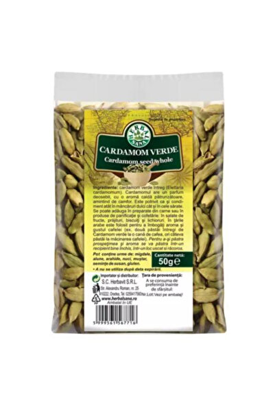 Herbavit Cardamom Verde Herbavit, 50 g
