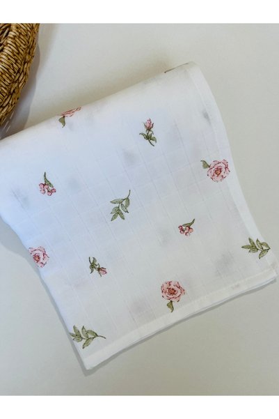 sbbaby Multi-Purpose Muslin Baby Cover & Blanket 100% Cotton Oeko-Tex Certified 80 X 90 Muslin Cloth