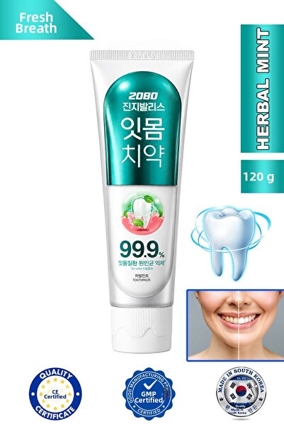 2080 Gingivalis Herbal Mint Bad Breath Care