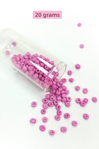 Generic Brand Bulky Glass Sand Beads Large Size (6/0) 4 mm - 20 Grams - Magen...