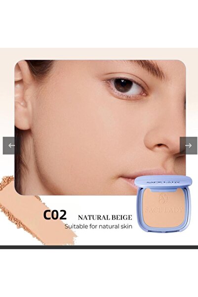 Sace Lady بودرة AIR FIT BLURING مع عامل حماية من الشمس SPF30 PA+++ - بودرا