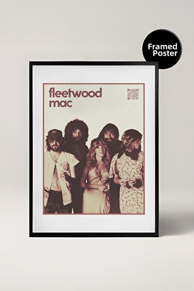 House Gorgeous Fleetwood Mac cu cod QR, colecția Giants of Music, tablou cu d...