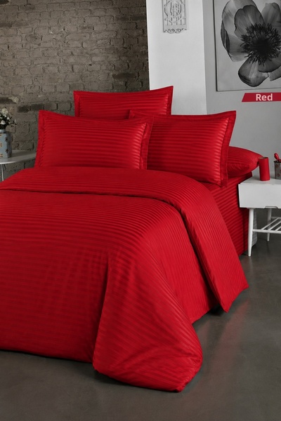 Güvenal Li̇ya |   Boxed |   Cotton Satin Double Duvet Cover Set |   Duvet Cov...