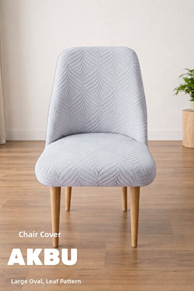AKBU Chair Cover, a Quality Kitchen Large Oval Chair Cover, Washable, Elastic...