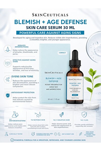 SkinCeuticals Anti-Aging, Anti-Acne and Blemish-Reducing Skin Serum 30 ml |  ...