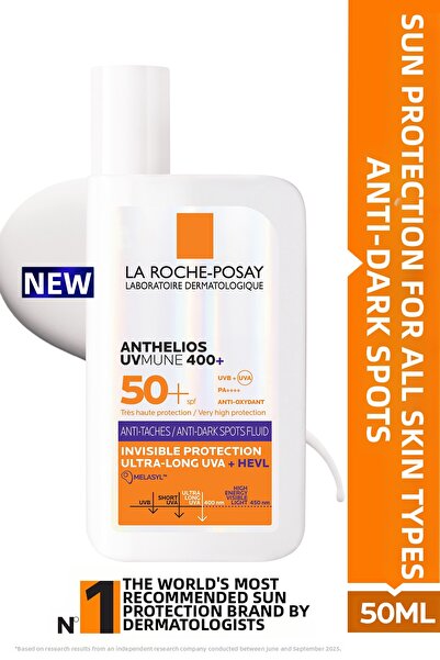 La Roche Posay Anthelıos Uvmune 400 Anti-dark Spots Fluid Spf50 Yüz Güneş Kre...