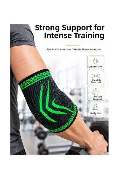 pınaxar Elastic Compression Elbow Support Sports Fitness Daily Use Elbow Brace