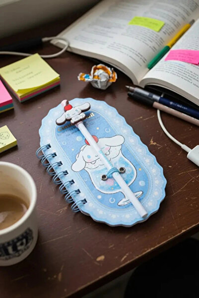 Miniso Sanrio Lisanslı Cinnamoroll Renkli Yaz Serisi Pipetli Figürlü Telli De...