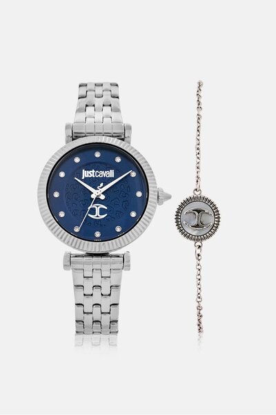 Just Cavalli Women JC1L266M0015 Stainless Steel Analog Watch 32 mm With Brace...