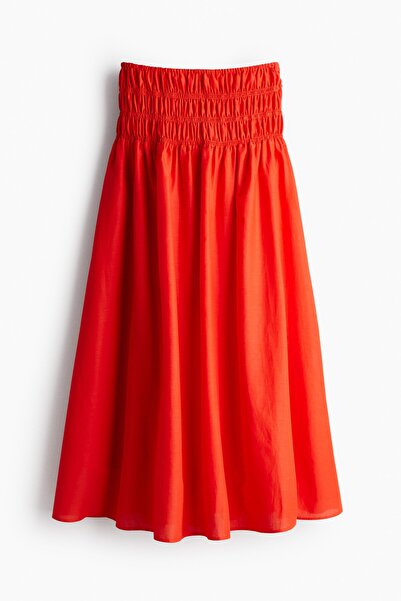 H&M Beli Büzgülü Etek
