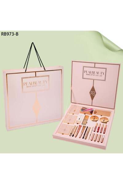 real beauty طقم الميك اب المتكامل 24قطعة RB973-B بوكس مكياج متكامل من ريل بيوتي