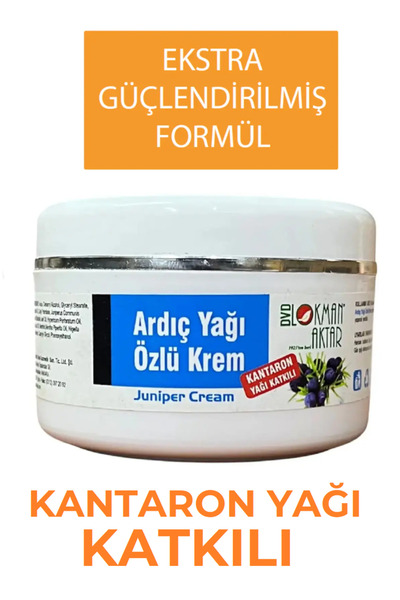 DVD Lokman Aktar Ardıç Yağı özlü Krem 100 ml kantaron yağı katkılı