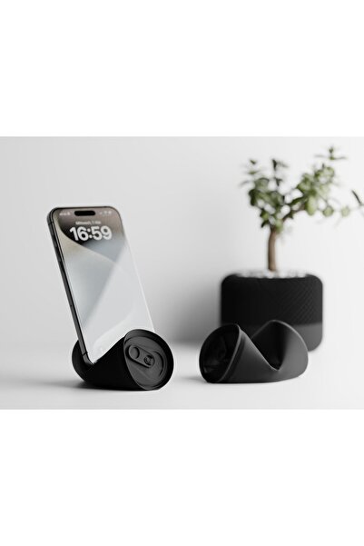 Sani Suport telefon "SODA CAN PHONE" 88 x 78 x H48 mm - Negru intens