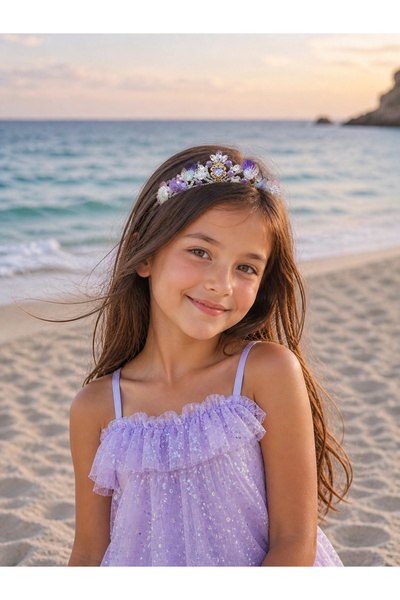 Store Παιδική κορώνα Mermaid Fairy Tale Crystal