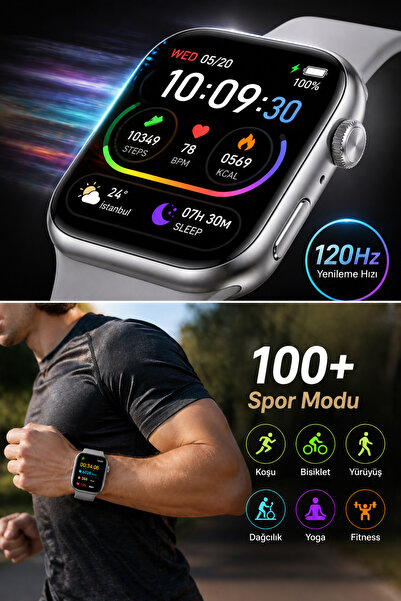 SEYUWATCH Watch S11 Pro Akıllı Saat Iphone Ve Android Tüm Telefonlara Uyumlu smartwatch