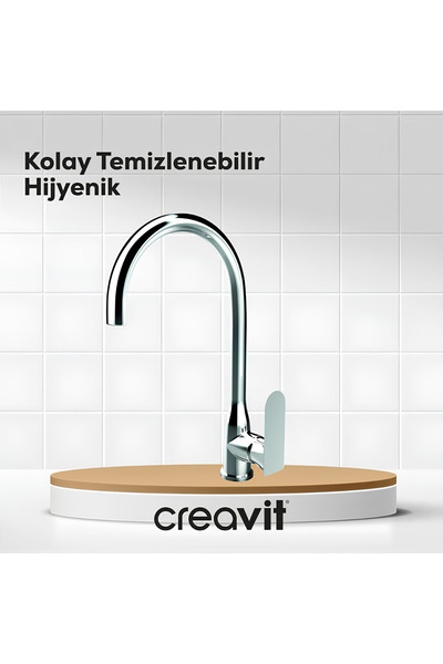 Creavit Pure Mutfak Eviye Armatürü Bataryası PR8501