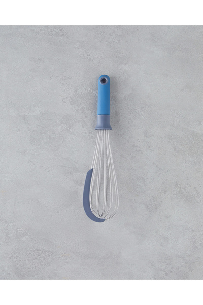 English Home Rachelle Paslanmaz Çelik Çırpıcı 30 cm Mavi - Gri