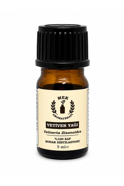 MEK Aromaterapi Vetiver Yağı 5 ml - Vetiveria Zizanoides - %100 Saf