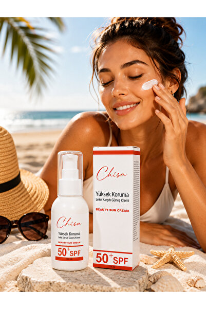 Chisa كريم الشمس المضاد للعيوب بعامل حماية 50+ SPF 100 مل - فلتر هجين عالي ال...