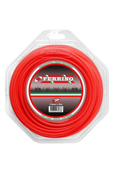 Ferrino Motorlu Tırpan Misinası 3.50mm 38m Kırmızı 3 Köşe