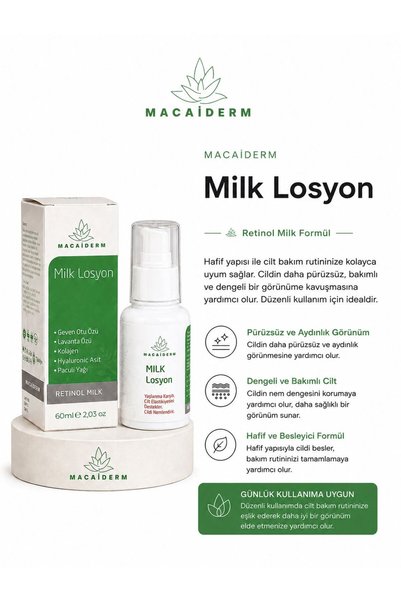 Macaiderm Patchouli Oil Body Care Milk 60 ml