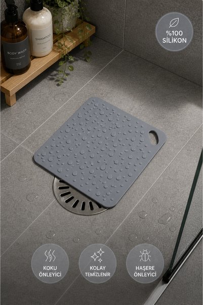 Siliconly Silicone Anti-Bad Odor Mat – Bathroom Kitchen Sink Balcony Drain Cover – Insect Prevention