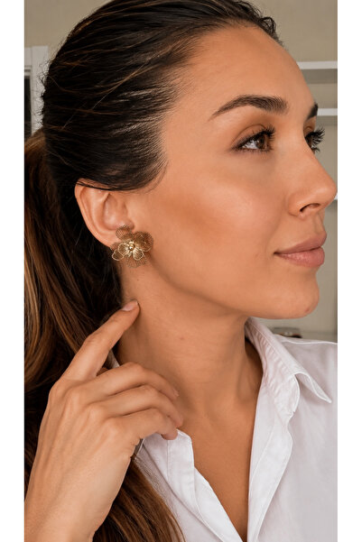 İNİTİUM Premium Series Special Design Flower Earrings