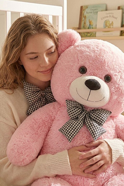 MİLJA 100 cm Papyonlu Peluş Ayıcık
