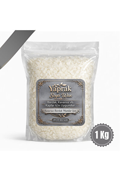 Soy Wax A Quality 1 Kg. in Leaf Form