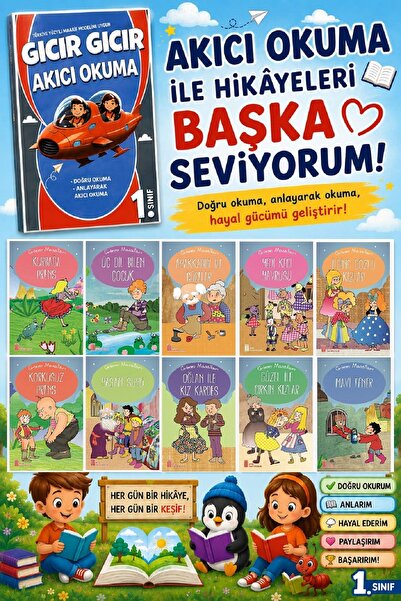 Ata Yayıncılık Ata 1.Sınıflar İçin Grimm Masalları + Hızlı Okuma
