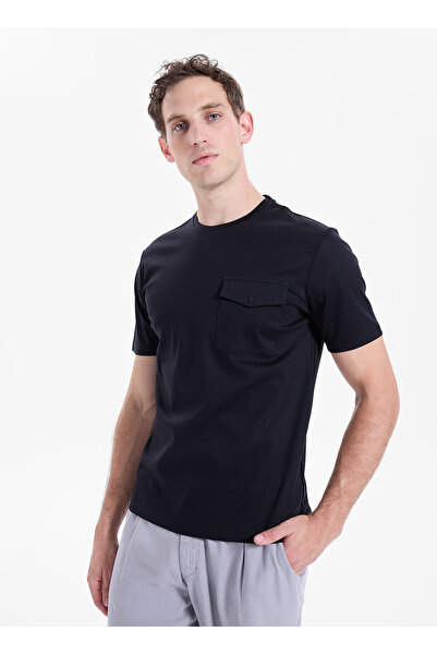 GMG FIRENZE Siyah Erkek Regular Fit T-Shirt GU26MSS03020