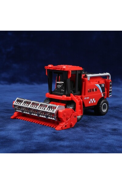 Pravalia Magica LE FAN Jucărie Combină Agricolă - Model Realist, Verde, 20 cm...