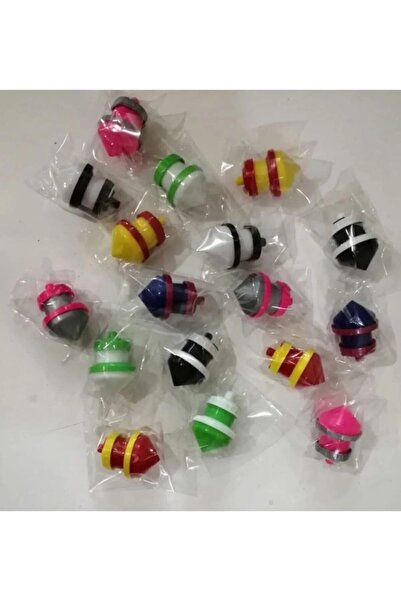 Genel Markalar Plastik Basmalı Kendinden Dönen Topaç (24 Lü Paket)