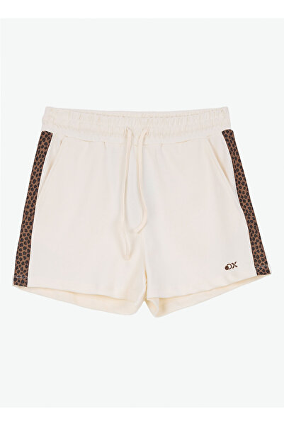 Discovery Expedition D6SL-SHT3527 Kırık Beyaz Kadın Sweat Şort