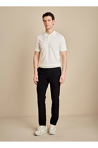 BROOKS BROTHERS Siyah Erkek Standart Pantolon BBSS26MPT016