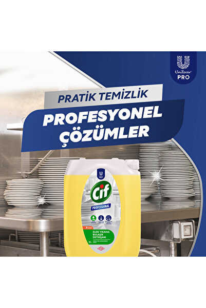 Cif Professional Elde Bulaşık Deterjanı 5 Litre